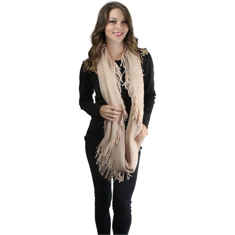 Women's Winter Super Warm Chunky Oversized Infinity Scarves