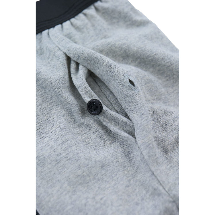 Men's Pack of 3 Cotton Basic Assortment Boxer Briefs with Button Fly