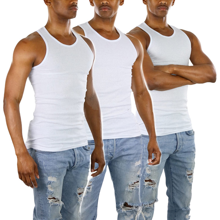 ToBeInStyle Men's A-Shirt Tank Top Muscle Shirt