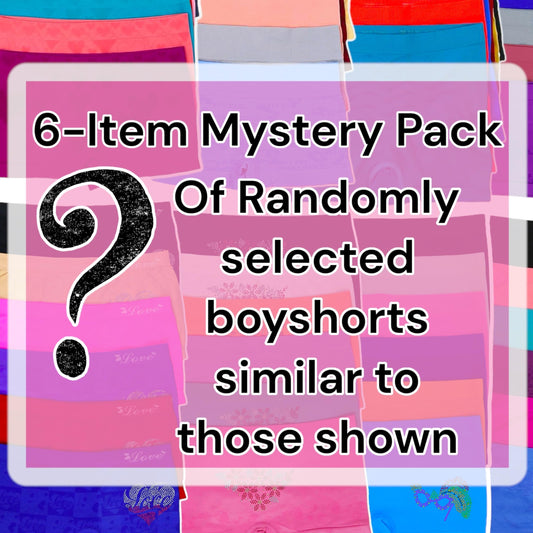 Women's Randomly Assorted Seamless Boyshort Bottoms