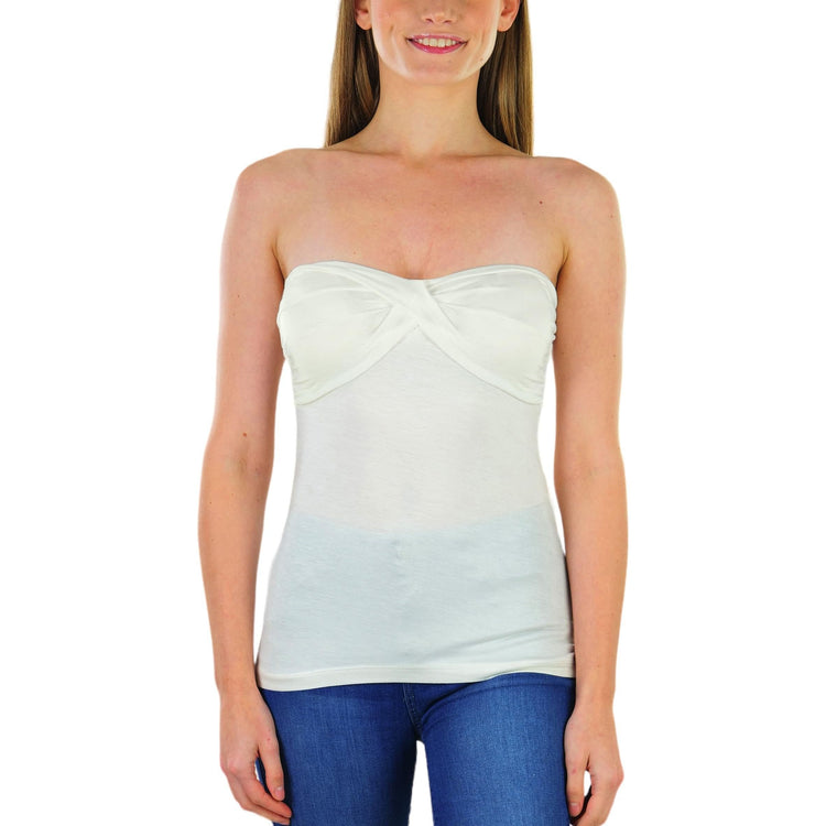 Women's Knotted Front Tube Top