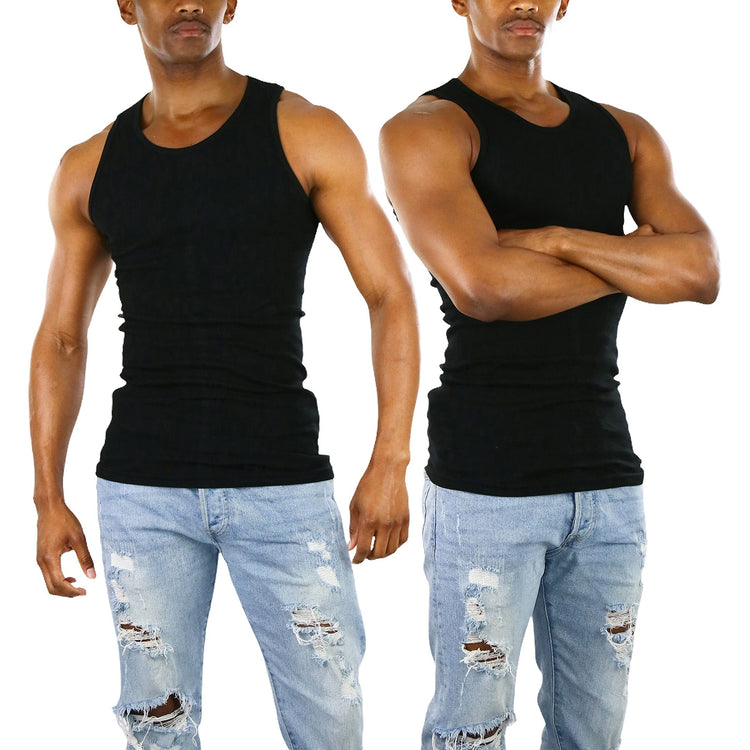 ToBeInStyle Men's A-Shirt Tank Top Muscle Shirt