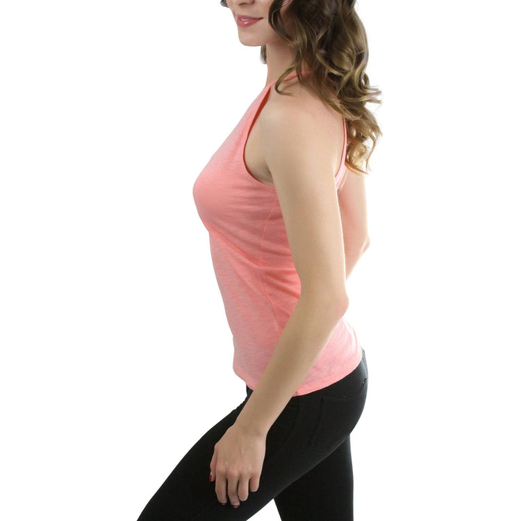 Women's High Round Neck Tank Top