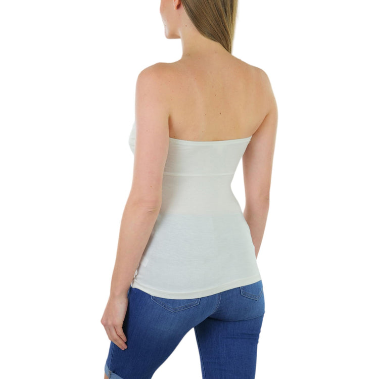 Women's Knotted Front Tube Top