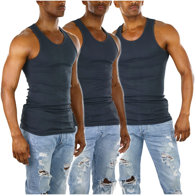 ToBeInStyle Men's A-Shirt Tank Top Muscle Shirt