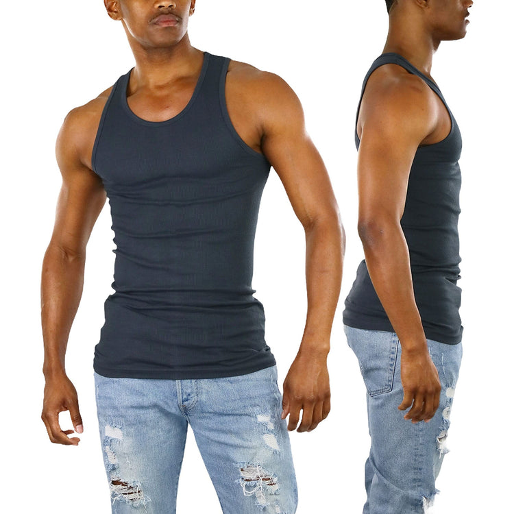 ToBeInStyle Men's A-Shirt Tank Top Muscle Shirt