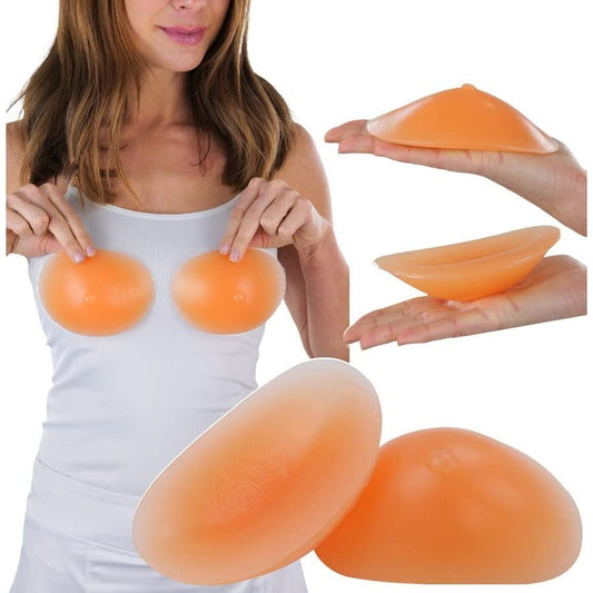 Women's Breast Enhancing Silicone Filled Pads - L/XL