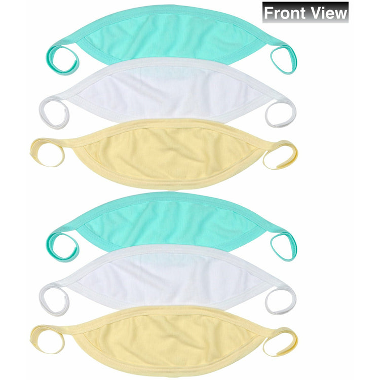 Babies' Pack of 6 Comfortable Newborn Baby Belly Binder Umbilical Cord Band