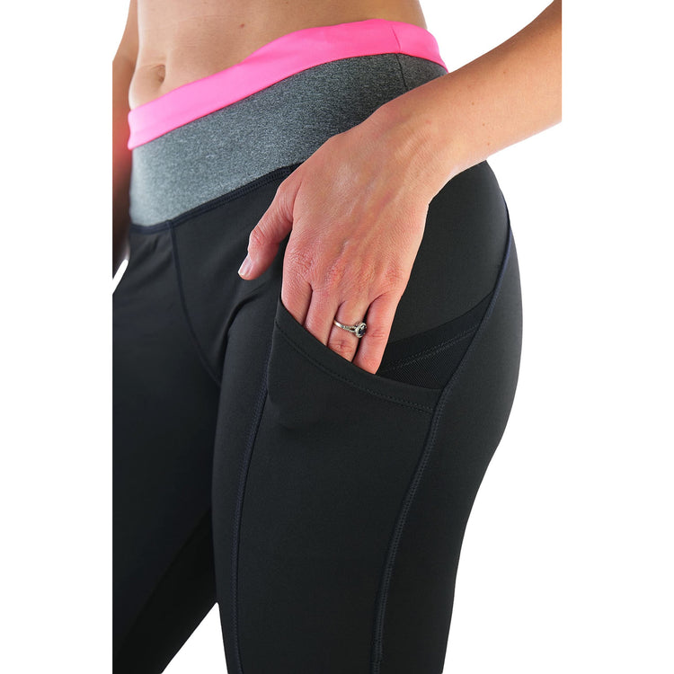 Women's Active Compression Leggings With Side Pocket