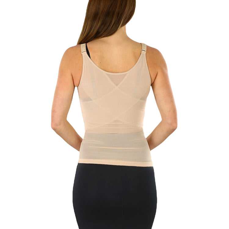 Women's Open Bust V-Front Shapewear Top