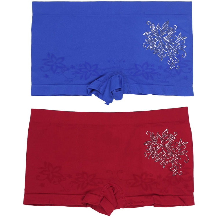 Women's Pack of 6 One Size Boyshorts Panties