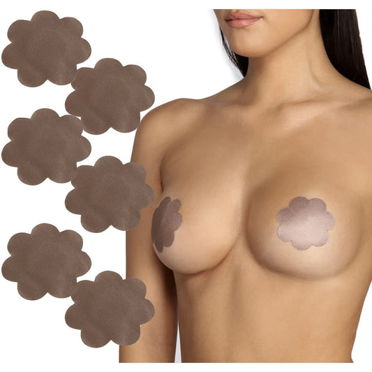 Women's Pack of 3 Pairs Self Adhesive Breast Petal Covers