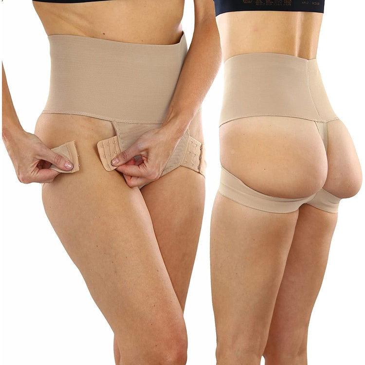 REF. 1107 Curve Control Body Shaper High Waist Butt Lifter With Hooks -  Moldeate World®