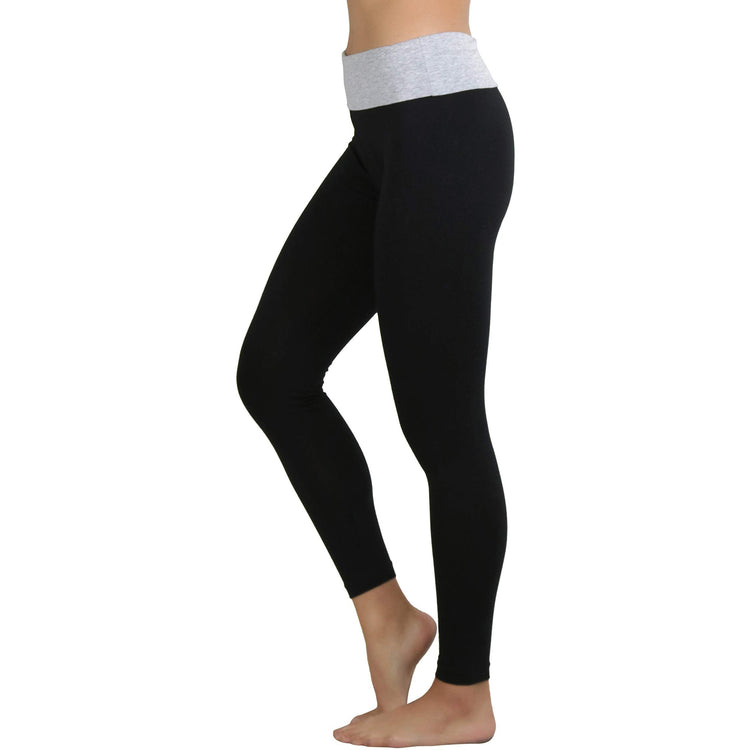 Women's Active Skinny Pants with Fold-Over Waistband