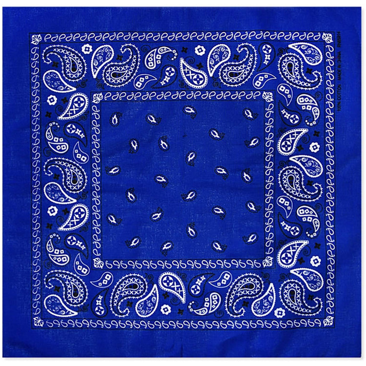 Unisex Pack of 6 Classic Cotton Graphic Bandanas