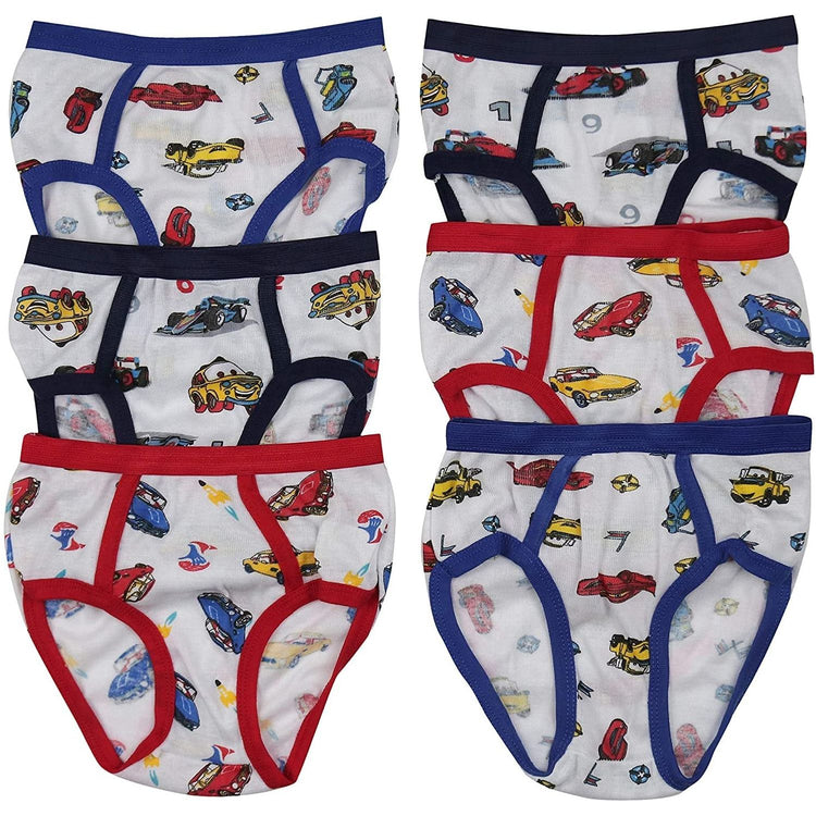 Boy's Pack of 6 Cool Graphic Briefs