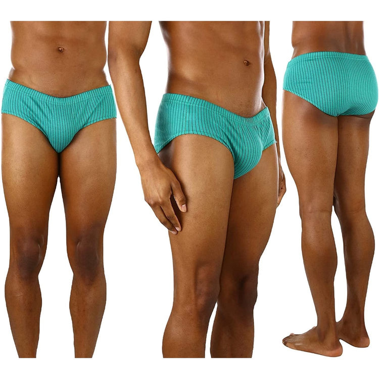 ToBeInStyle Men's Pack of 6 Classic Bikini Briefs