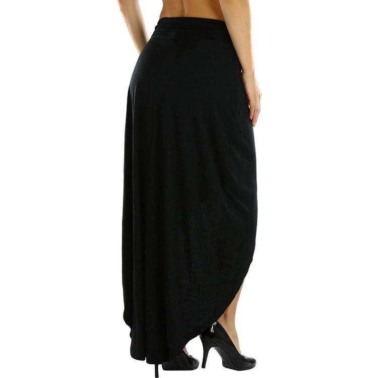 Women's High-Low Maxi Skirt