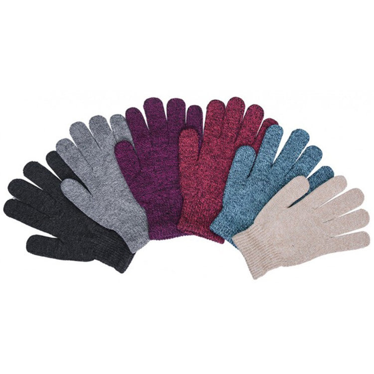 Women's Pack of 6 Assorted Styles Winter Gloves