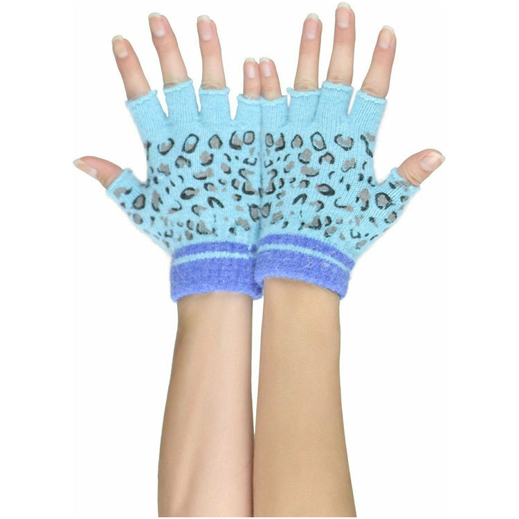 ToBeInStyle Women's Pack of 6 Half Finger Winter Gloves