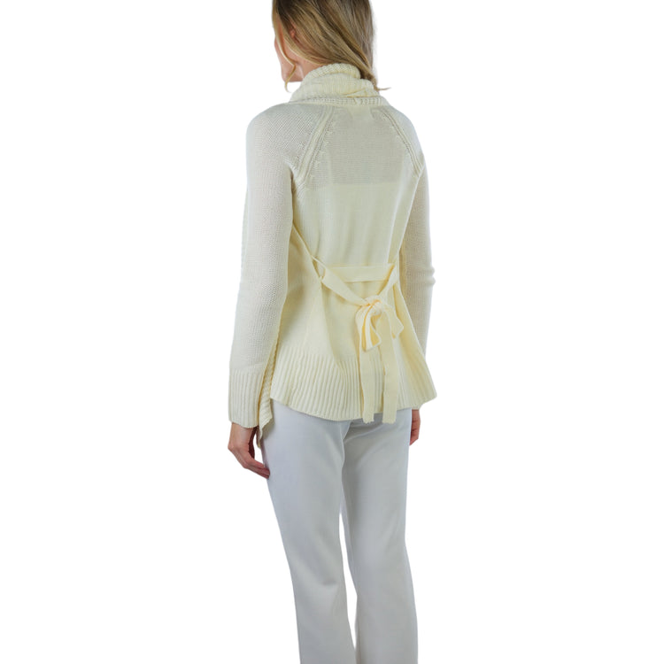 Women's Long Sleeve Knit Acrylic Open Cardigan