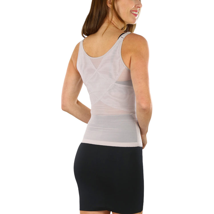 Women's Open Bust V-Front Shapewear Top