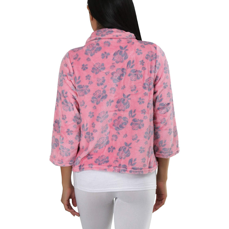 Plush Mix-and-Match Crop Jacket or Comfy Pants Lounge/Sleepwear - Sold Separately