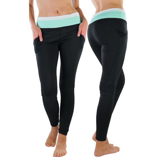 Women's Active Compression Leggings With Side Pocket