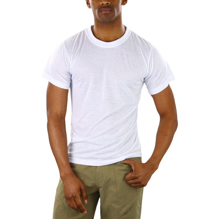 Men's Pack of 3 or 6 Classic Comfy Crewneck Cotton T-Shirt