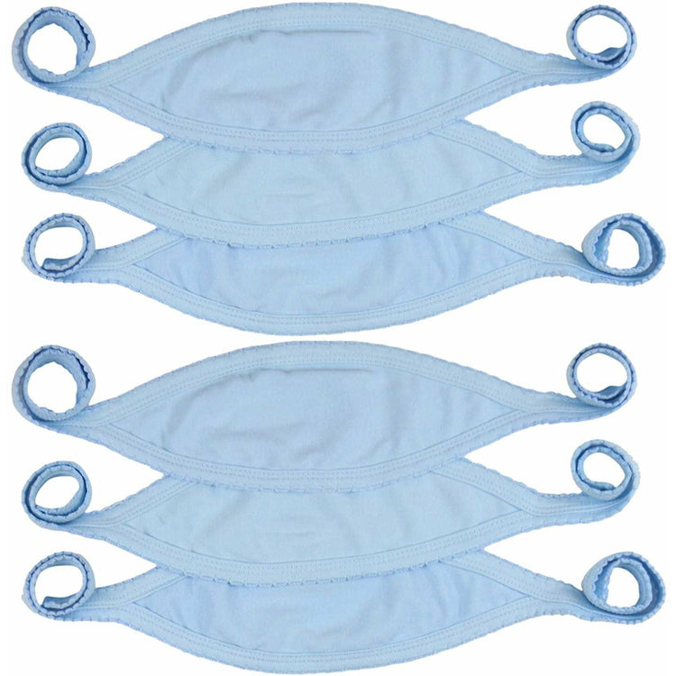 Babies' Pack of 6 Comfortable Newborn Baby Belly Binder Umbilical Cord Band