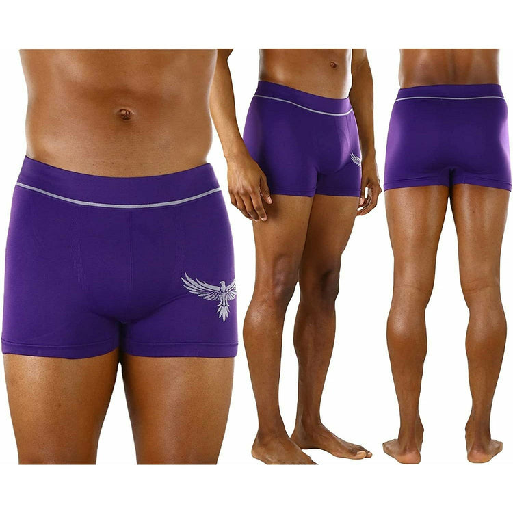 ToBeInStyle Men's Pack of 6 Seamless Boxer Briefs