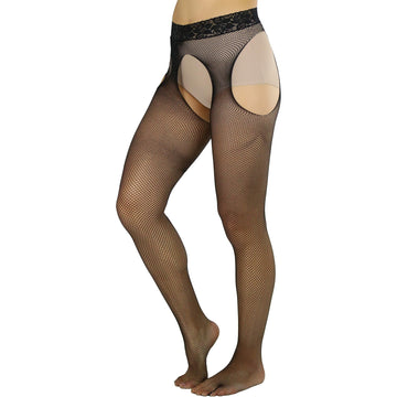 Sexy women's fishnet tights pantyhose white, 9,95 €