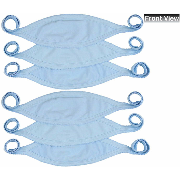 Babies' Pack of 6 Comfortable Newborn Baby Belly Binder Umbilical Cord Band