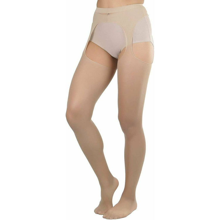 Women's Sheer Suspender Pantyhose