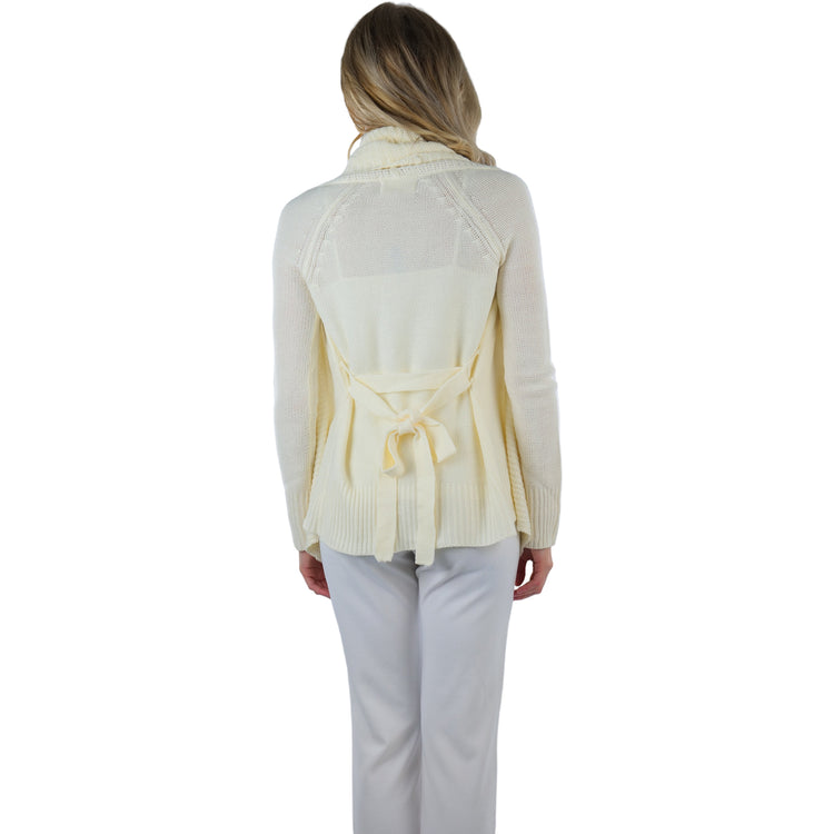 Women's Long Sleeve Knit Acrylic Open Cardigan