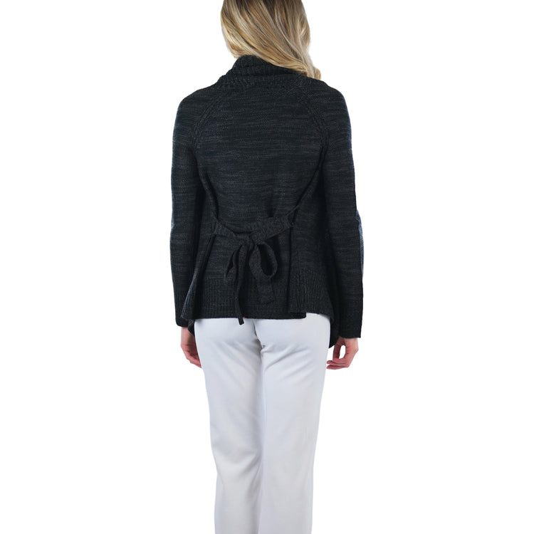 Women's Long Sleeve Knit Acrylic Open Cardigan