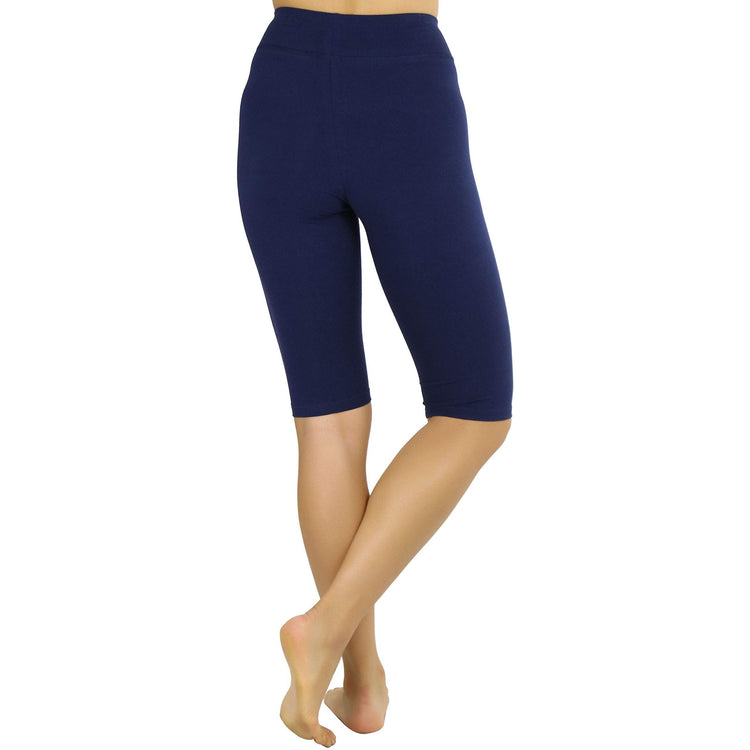 Women's Cotton-Spandex Blend 21 Outseam Shorts – ToBeInStyle