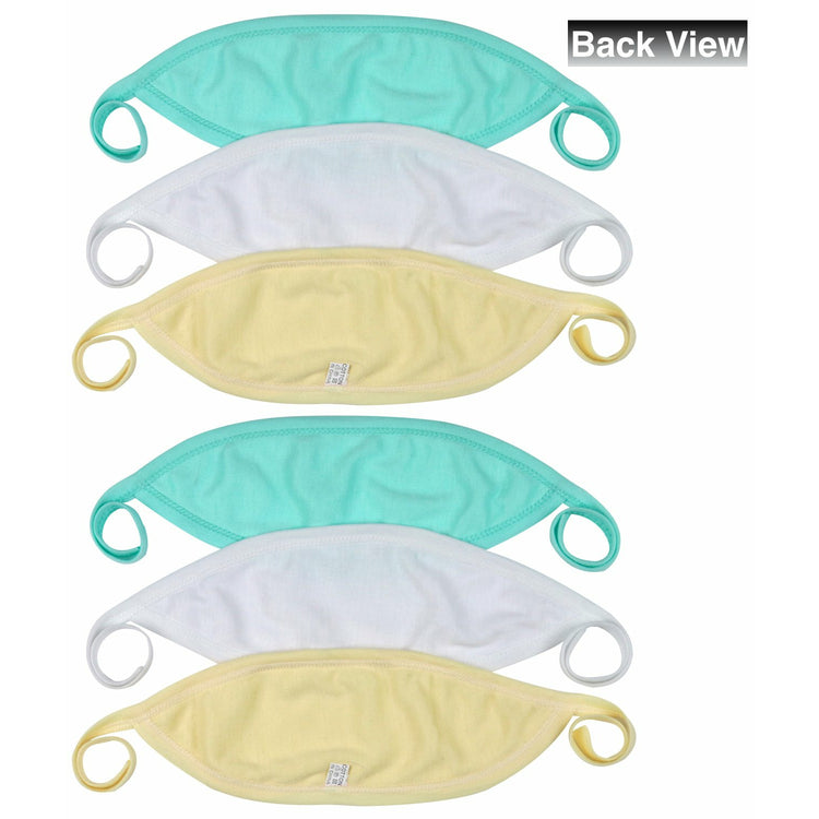 Babies' Pack of 6 Comfortable Newborn Baby Belly Binder Umbilical Cord Band