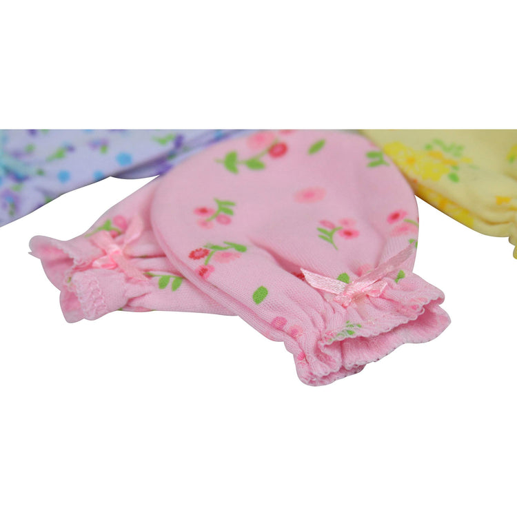 Newborn Baby Comfy Cotton Mitten Gloves