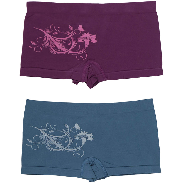 Women's Pack of 6 One Size Boyshorts Panties